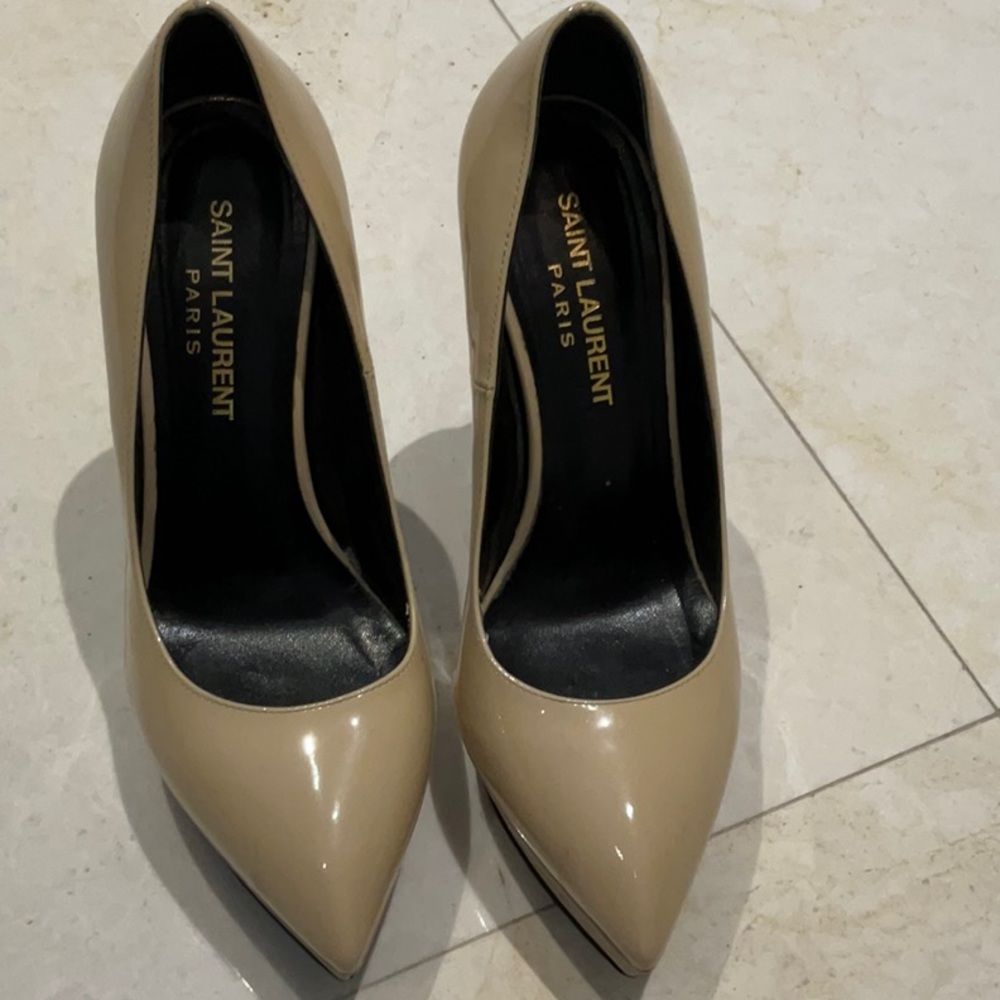 CB Saint Laurent Paris patent leather high heels - Picture 2 of 9